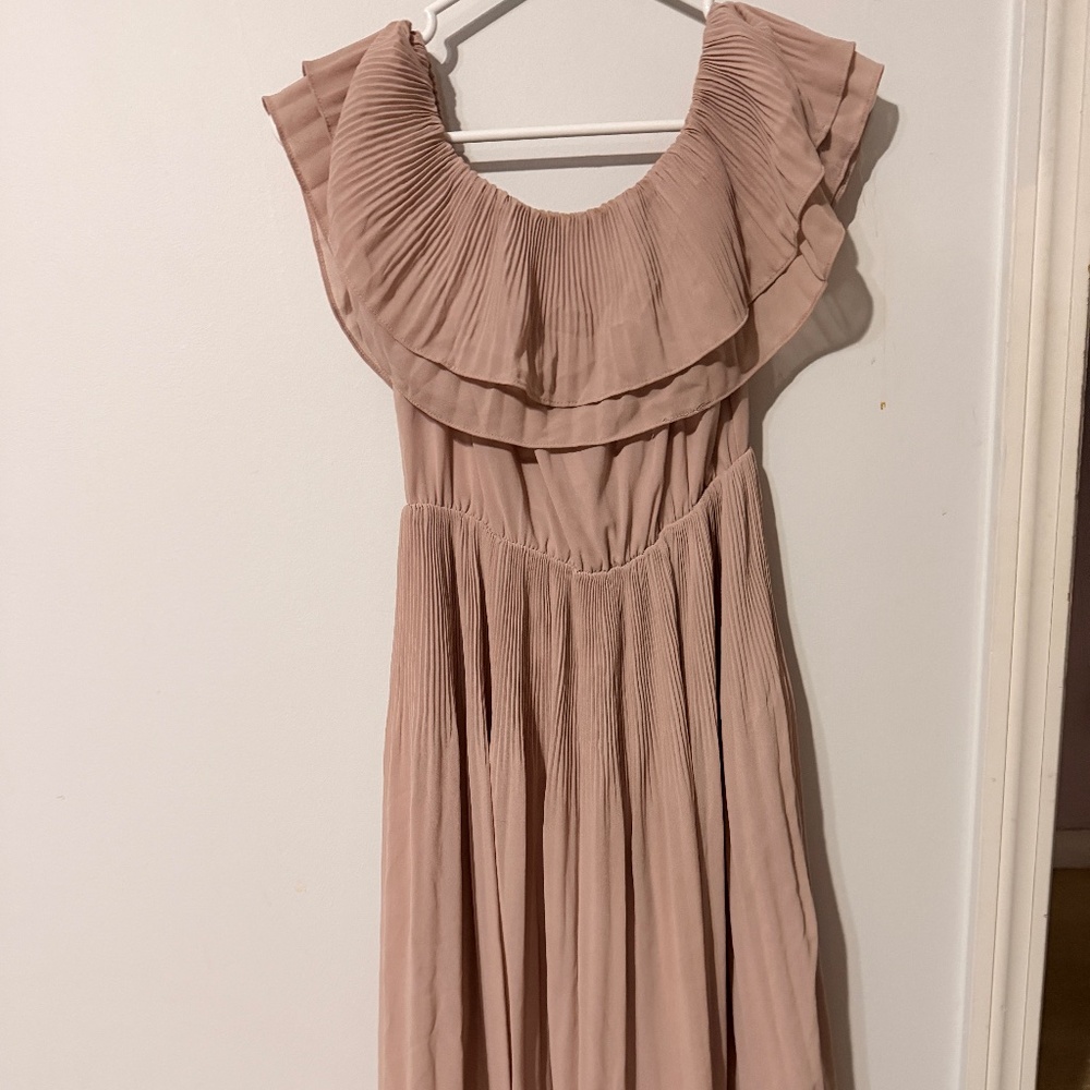 Off the shoulder dress